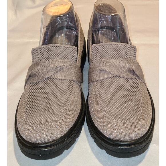Lifestride BZees Women's Muse Bow Platform Comfort Loafers Shoes Latte Size 9.5 - Picture 3 of 10